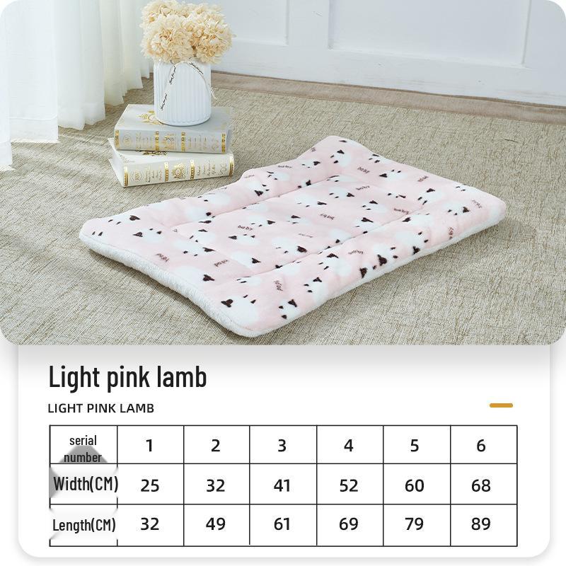 Pătură Confortabilă pentru Animale de Companie: Covoraș de dormit cald, îngroșat pentru câini și pisici - Perfect pentru toamnă și iarnă