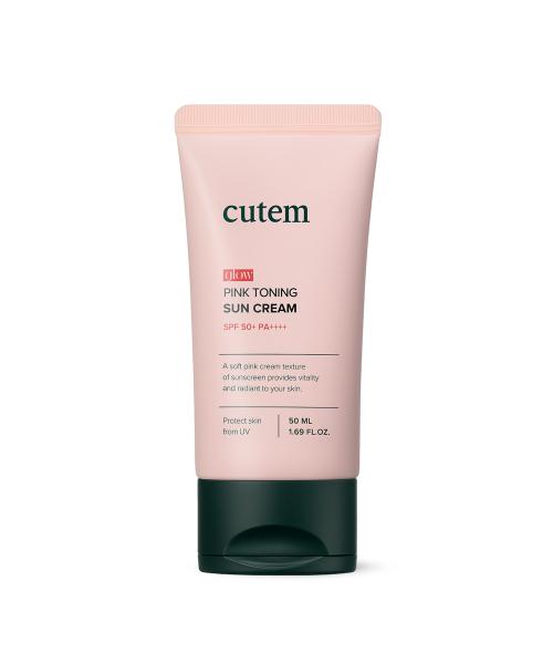 [CUTEM] Glow Pink Toning Tone Up Sun Cream 50ml