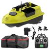 12000mAh GPS Fishing Bait Boat - 3 Bait Containers, 500m Smart RC, Automatic Return Wireless Fishing Feeder