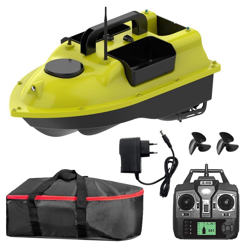 12000mAh GPS Fishing Bait Boat - 3 Bait Containers, 500m Smart RC, Automatic Return Wireless Fishing Feeder