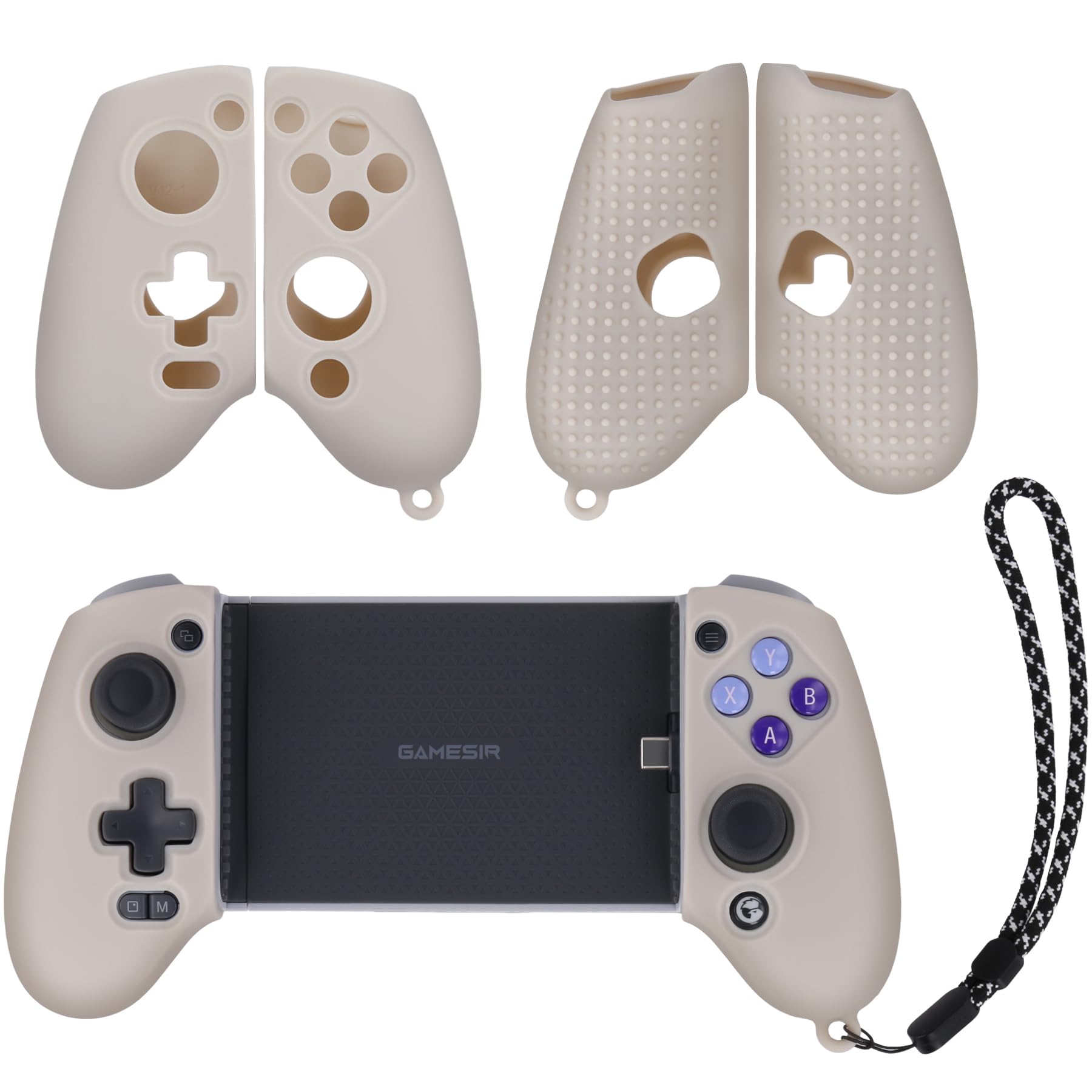 

Silicone Case for GameSir G8 Galileo Type-C Wired Game Controller, Smartphone, and Gamepad - Aenllosi (Case Only)