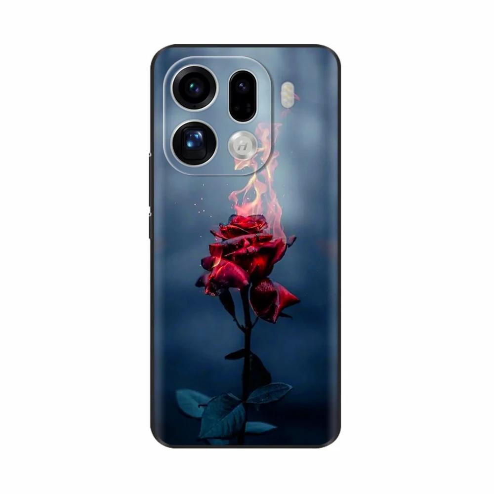 For OPPO Find X9 Pro Case Cute Flowers Cartoon Back Cover For OPPO Find X9 Cases FindX9 Pro ShockProof Phone Cases Funda Shells