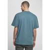 T-shirt - URBAN CLASSICS - Tall - Bleu canard - Manches courtes - Coupe regular