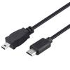 USB C Data Cord Mini USB to USB C OTGCable Mini8P to MicroCord for Easy File Transfer to Computer Mobile Device