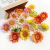 Sunflower Silk Flower Set for DIY Wedding Décor, Wall Arrangements, Straw Hat Embellishments, and Handmade Crafts.