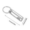 Metal Alloy Carabiner Keychains Clip Quick Releases Key Rings Small Carabiner Clip Waist Hanging Keychain Buckles