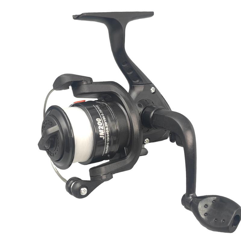 Portable Drag Fish Wheels Ultralight Fishing Reel Gear Ratio Spinning Reel With 60M Fishing Line Angling Supplies