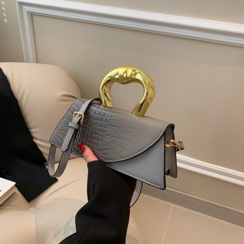 Высококачественные прочные сумки через плечо из искусственной кожи — фото 10