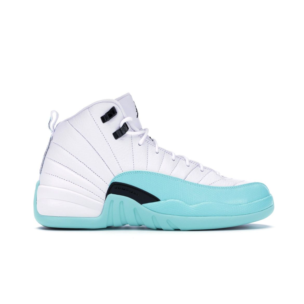

Кроссовки Air Jordan 12 GS Light Aqua Kids Синий Белый Светло-Аква-Черный 510815-100