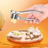 Garlic Press Stainless Steel Garlic Mincer Manual Garlic Crusher Effortless Chopping Tool for Garlic Ginger Nuts