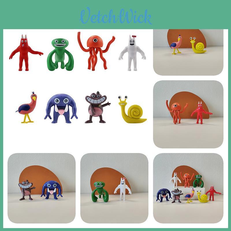 Colorful Garden Banban Pvc Figures Rainbow Monster Kindergarten Dolls