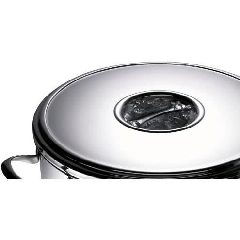 Poêle - schulte-ufer - romana - 18 cm - acier inoxydable - base protherm en cuivre