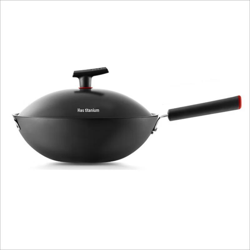 Supor Titanium Iron Non-stick Wok 32cm