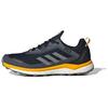 Terrex Agravic Flow Gtx Trail-Laufschuhe Bequeme tägliche Dämpfung Rutschfest Low-Top Marathon Herren-Sneaker Schwarz Blau EF9615