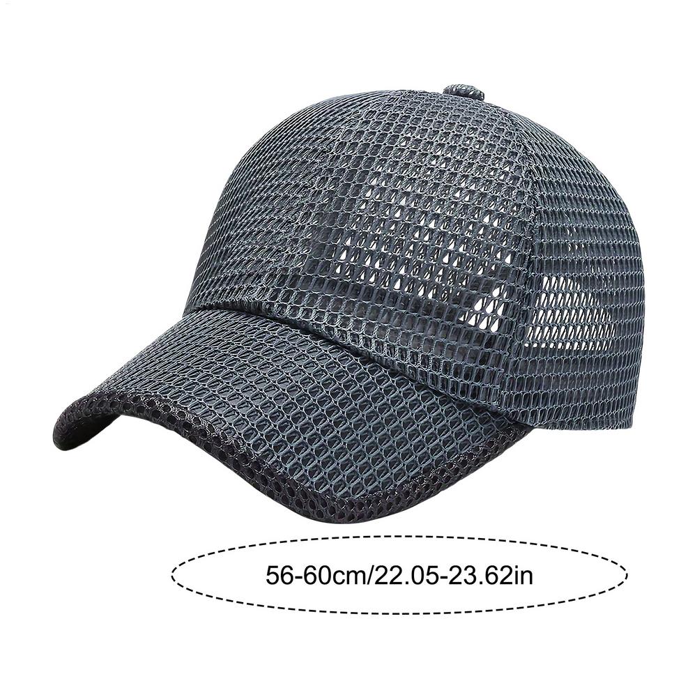 Quick Dry Trucker Baseball Cap Sun Protection Running Cap for Men Women Outdoor Hiking Backpacking Walking Travel