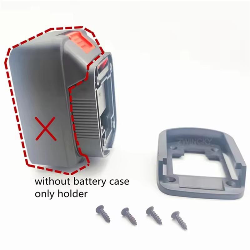 AD23-DIY Battery Adapter Converter Fixing Bracket Battery Base Charging Head Shell For  18V Battery Terminal Block