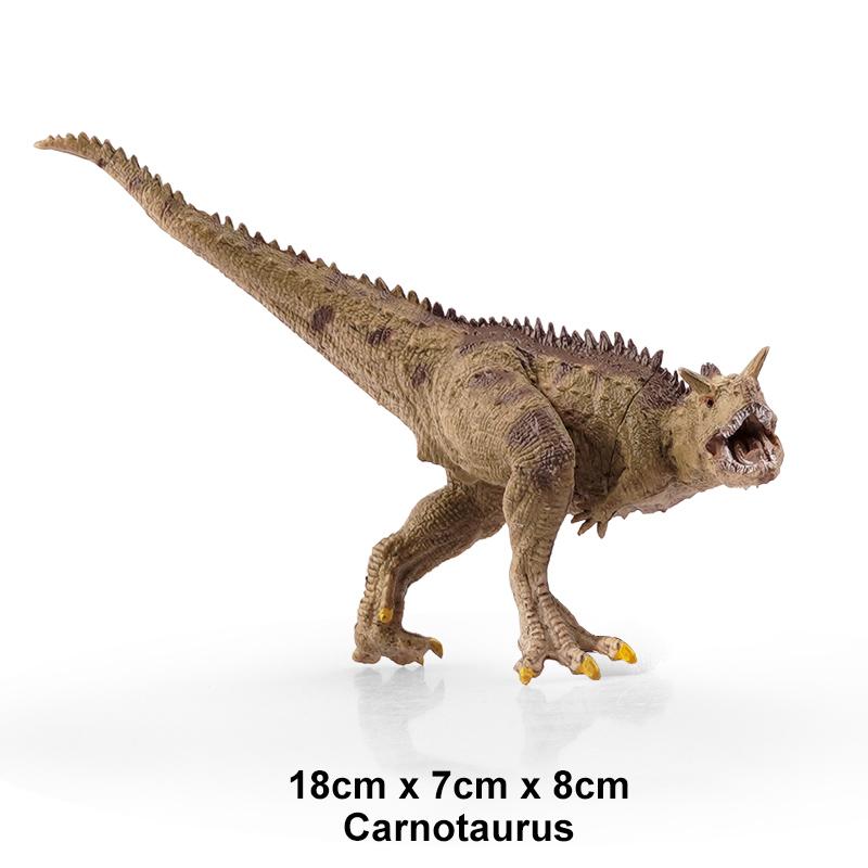 Simulation Jurassic Dinosaur Actionfiguren Dino Park Carnotaurus Ankylosaurus Tyrannosaurus Rex Modell Dekoration Spielzeug Kinder Geschenk