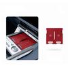 For Zeekr 9X 2025 2026 Center Console Wireless Charging Suede Decor Sticker Anti-scratched Sticker Accessories