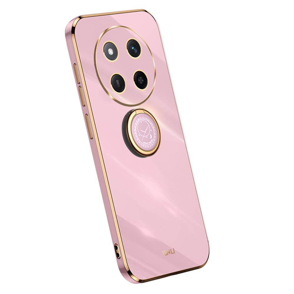 

XINLI Чохол-кільце з підставкою для Honor Magic7 Lite 5G/X9c 5G/X60 Pro 5G, гальванізований TPU чохол для телефону E