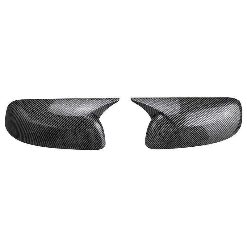 For Ford Explorer 2011 2012 2013 2014 2015- ABS Car Rearview Side Mirror Cover Wing Cap Exterior Door Trim Adhesive Sticker