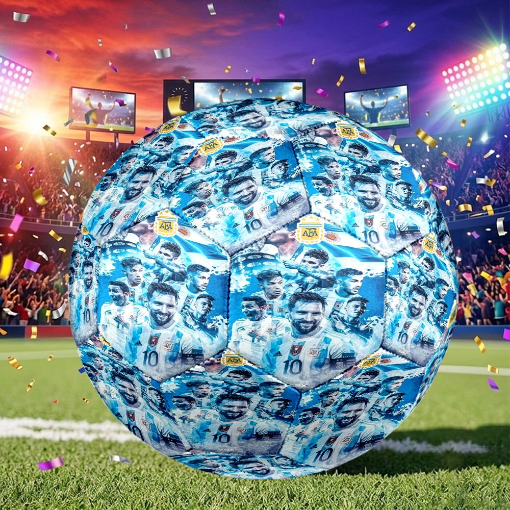 1pc Messis Legacy Soccer Ball Size 5, Machine-stitched, Suitable for Practice Matches/tournament Training for Sports, Lightweight and Durable. c70119