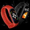 M7 Chytrý náramek Multifunkční Silikonový Dynamický Barevný Velký Displej Fitness Hodinky Náramek pro Monitorování Srdečního Tepu Spánku