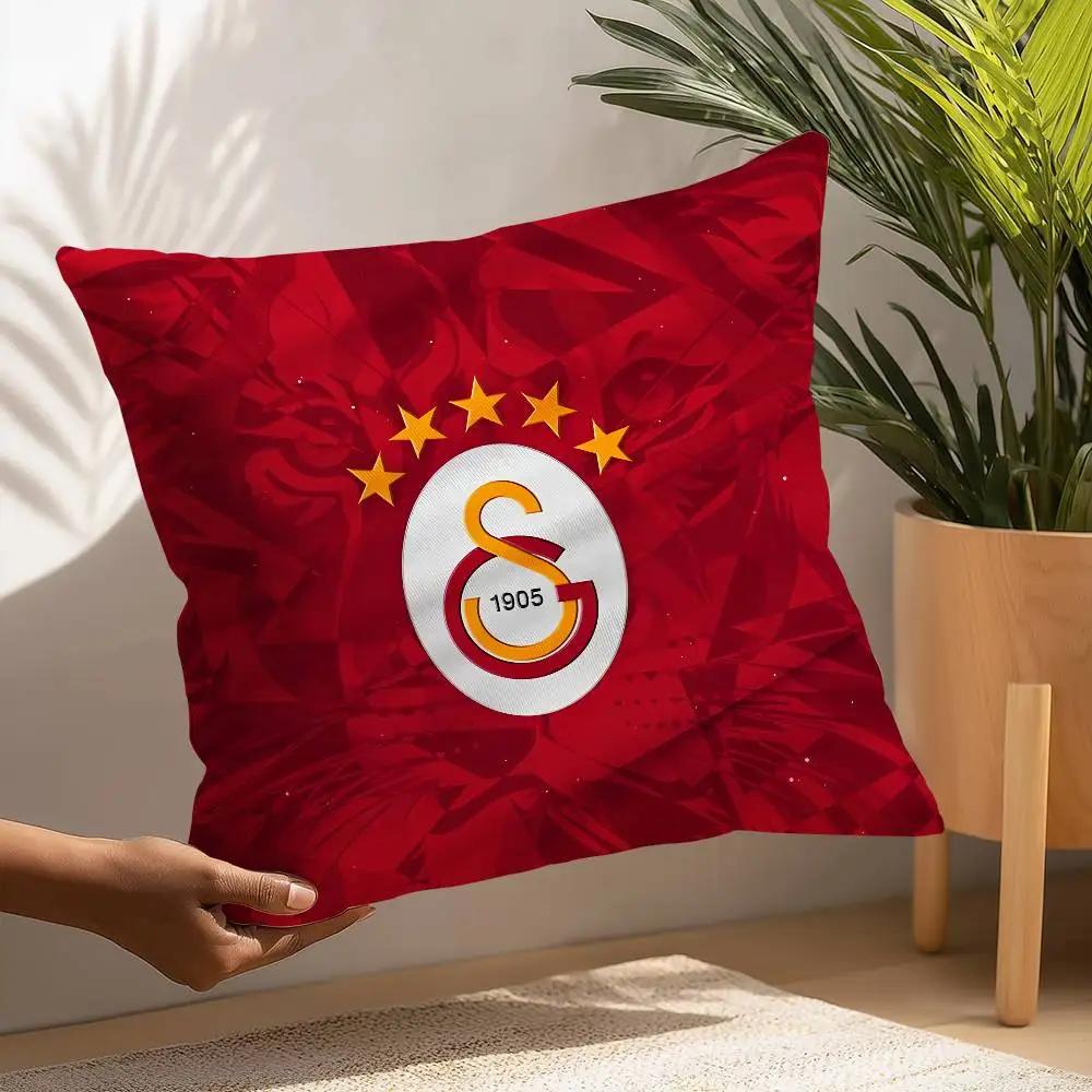 Cool G-Galatasaray 1905s Povlak na polštář Čtvercový Oboustranný potisk Pouzdro na polštář Pro pohovku Domácí dekorace ložnice Dárek