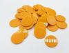 Thickened 25mm Transparent Solid Color Round Chips: 10 Colors for Early Education and Montessori Math Counting Aids
