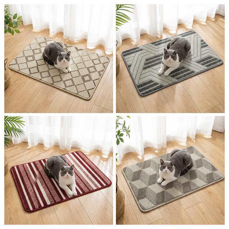 Pet Minimalist Style Small Fresh Entrance Entrance Bathroom Kitchen Floor Mat Floor Mat Non-slip Machine Washable Carpet 2026