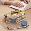 850ml Portable Lunch Boxes for Children Adults Thermo Soup Bento Box Stainless Steel Insulated Heating Food Storage Container