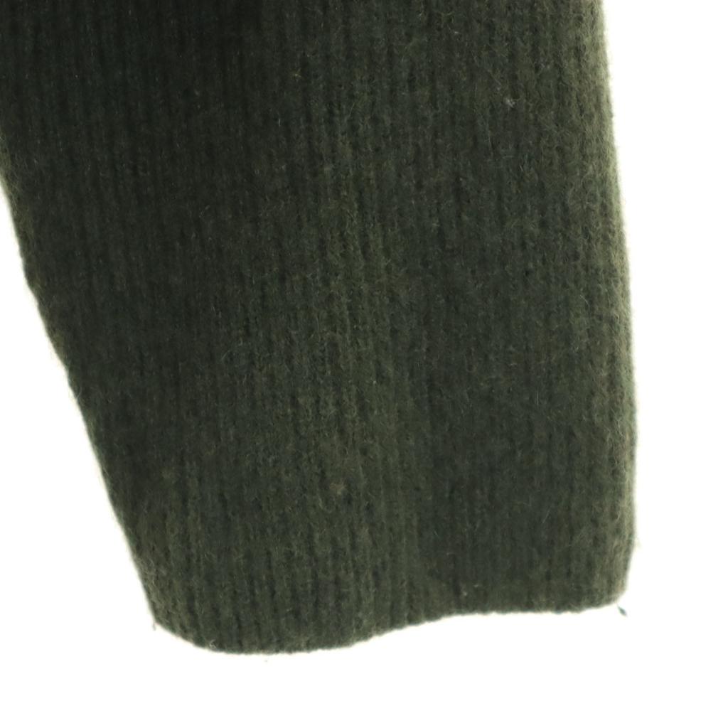 BATONER Cashmere Blend Long Sleeve V Neck Sweater 1 Khaki Knit Women Used