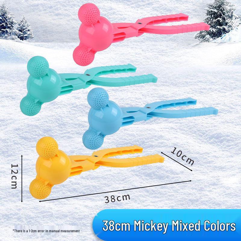 Large Snowball Maker Set - Duck, Heart, Snowman Shapes