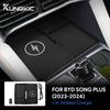 For BYD Song Plus 23-24 Car Wireless Charger 15W Mobile Phone Fast Charging Holder For iPhone 16 15 Xiaomi Samsung Accessories