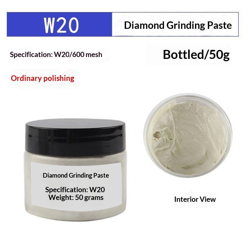 50G Diamond Paste Compound Mirror Polishing Lapping Syringes Glass Jade Jewelry Metal Buffing Abrasive Tools