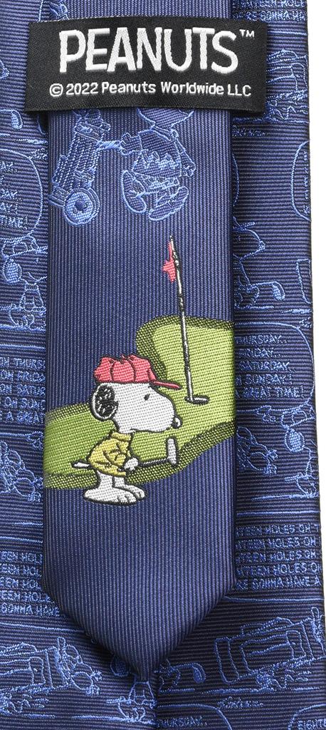 Peanuts Snoopy Tie PND48159 Navy Blue SNOOPY Business Brand Tie Gift