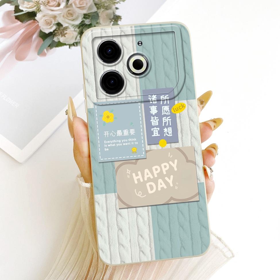 Handyhülle Für Tecno Pova 6 Neo 4G Hülle Mode Cartoon Niedlich Lustig Bemalt Silikonhülle Für Techno Pova 6Neo 4G