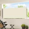 Retractable Side Awning 120*500 Cm Cream