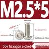 ISO7380 Stainless Steel Hex Drive Dome Head Screws - M2 to M16