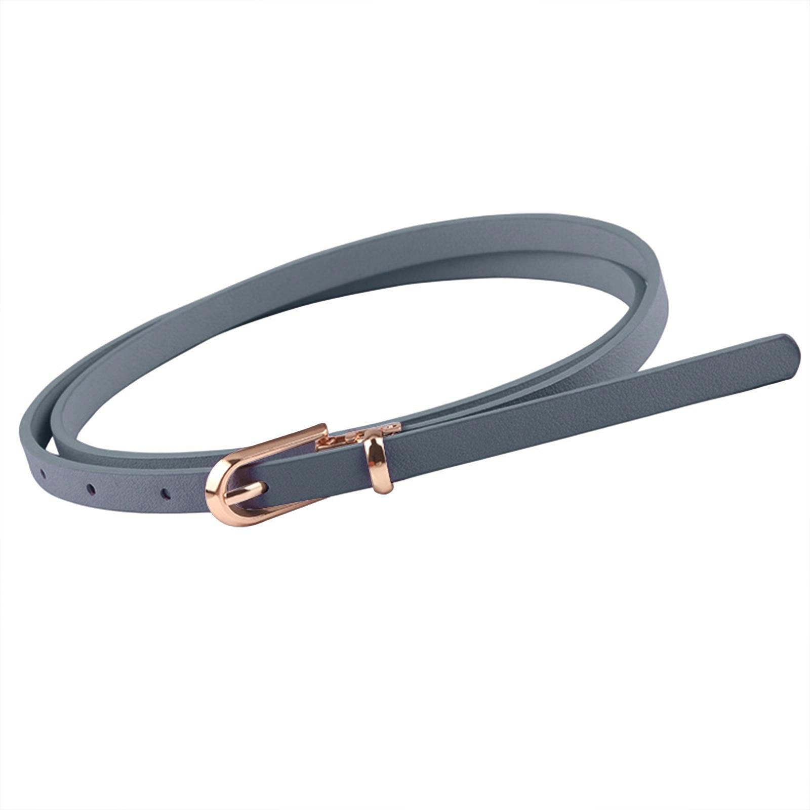 Ladies  Versatile Needle Buckle PU Small Belt One Size