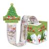 Pattern Christmas Tree Party Decor Gift Box Money Box Holiday Prop Celebration