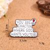 Cartoon English Alphabet Series Brooch Advanced Sense Niche Metal Badge Personalized Versatile Accessories