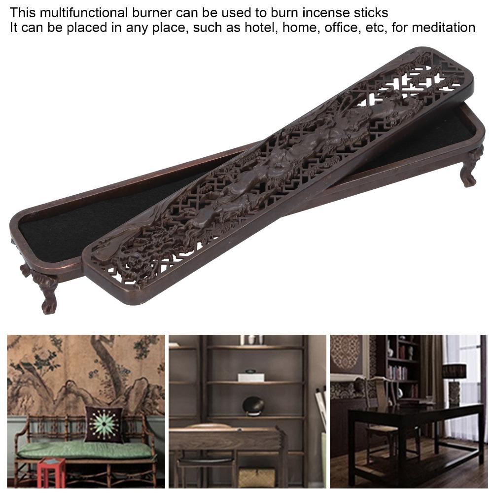 3pcs Ash Control Incense Holder Case Spill-Proof Incense Ash Catcher Tea Ceremony