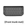 TPE Car Trunk Mat For Polestar 4 Accessories 2023 2024 2025 Auto Anti-dirty Waterproof Rubber Liner Pad Cargo Cover Carpet Tools
