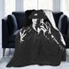 Dexter TV Show Movie Poster Blanket Flannel Spring Autumn Morgan Lightweight Thin Throw Blankets for Sofa Car Bedding Throws