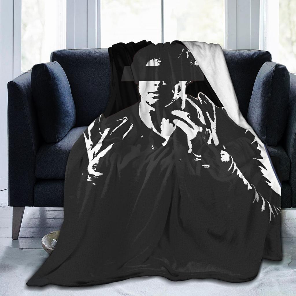 Dexter TV Show Movie Poster Blanket Flannel Spring Autumn Morgan Lightweight Thin Throw Blankets for Sofa Car Bedding Throws