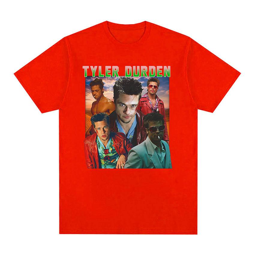 Tyler Durden Vintage Graphic T Shirt Women Gothic Fashion Short Sleeve Tshirts Casual 100 Cotton Oversized Tshirt Streetwear