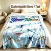 Drachen Phoenix Thema Weiche Decke Personalisierter Benutzerdefinierter Name Text Druck Warme Decke Haus Sofa Schlafzimmer Dekor