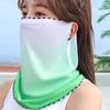 Outdoor Sun Protection Anti-UV Driving Face Mask Ice Silk Women Neckline Mask Summer Sunscreen Mask