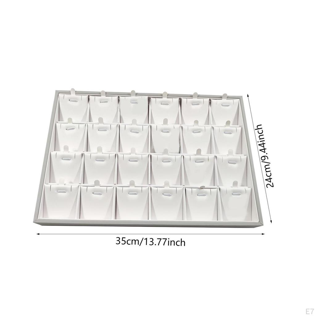 Jewelry Tray Necklace Pendant Display Tray,Organizer Storage Case for Live Broadcasting