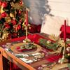 Christmas Placemats Cartoon Party Insulation Dining Table Christmas Atmosphere Placemats